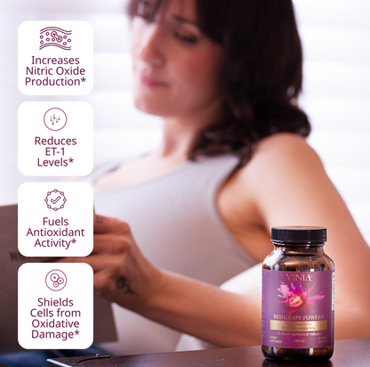 VINIA Red Grape Powder Blood Flow Capsules